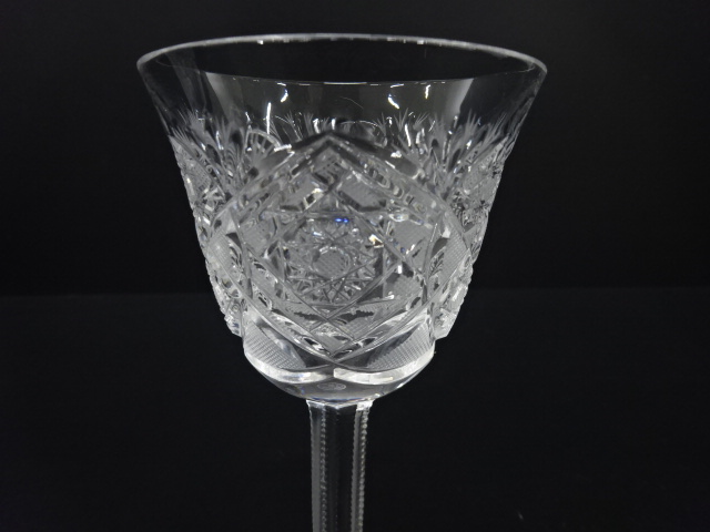  BOHEMIA　ボヘミア　ワイングラス　ペア　洋食器